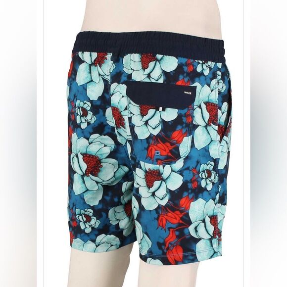 Hurley Phantom Cannonball 17" Volley Shorts - Unity Blue 2 Size S - Picture 3 of 7